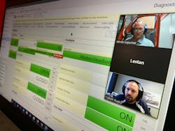 Digital tools were employed for monitoring participant progress during the 2020 DTNA Technician Skills Competition. Digital tools were employed for monitoring participant progress during the 2020 DTNA Technician Skills Competition.