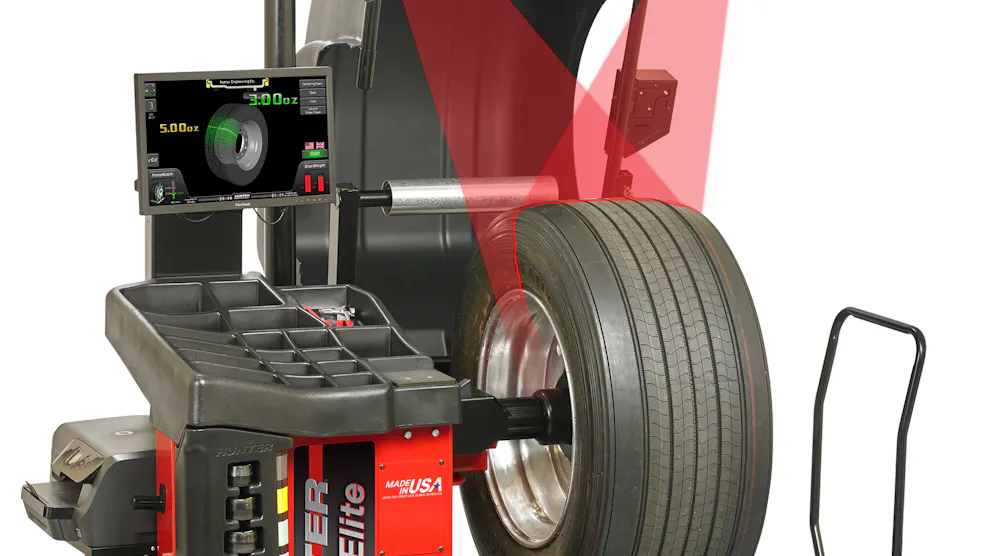 Hunter releases HD Elite heavy duty wheel balancer | Fleet Maintenance