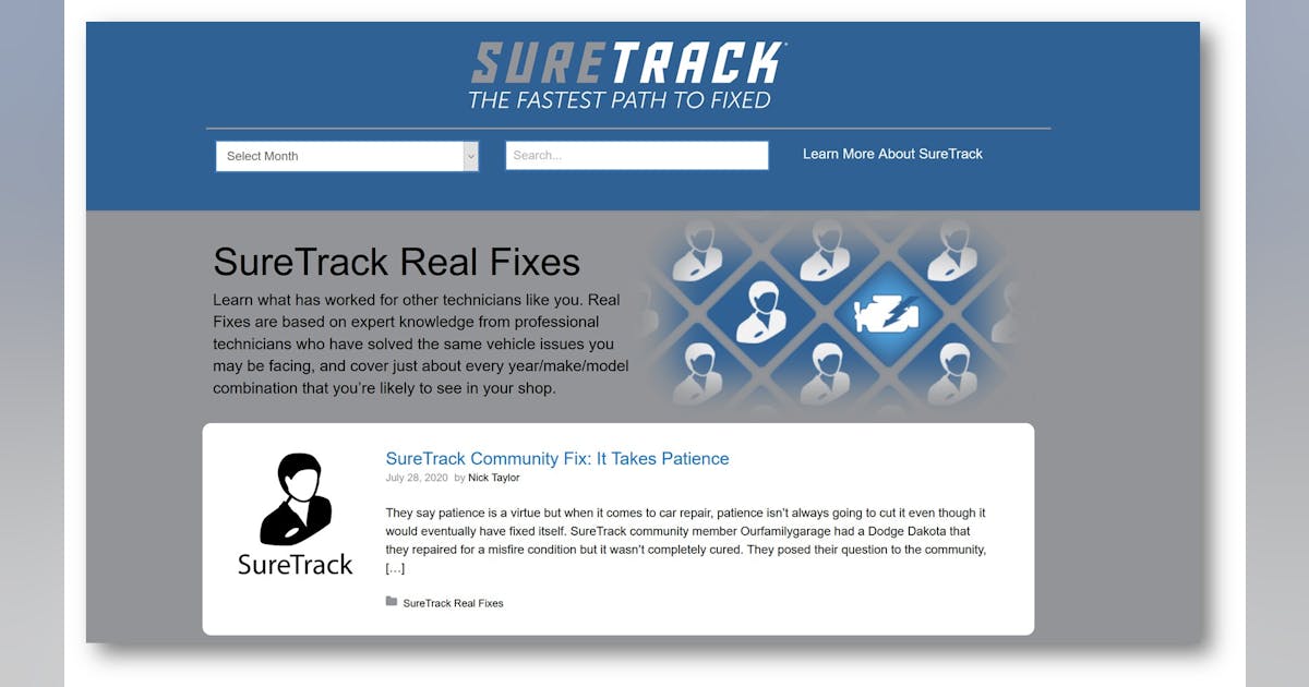 Real Fixes available on new Snap-on SureTrack blog website | Fleet ...