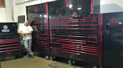 Sigman's goal when he purchased his Matco Tools 6 Series toolbox was to condense all his tools into one primary box.