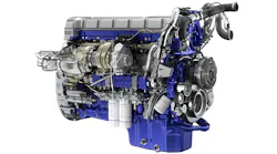 Latest-Generation D13 Turbo Compound Engine
