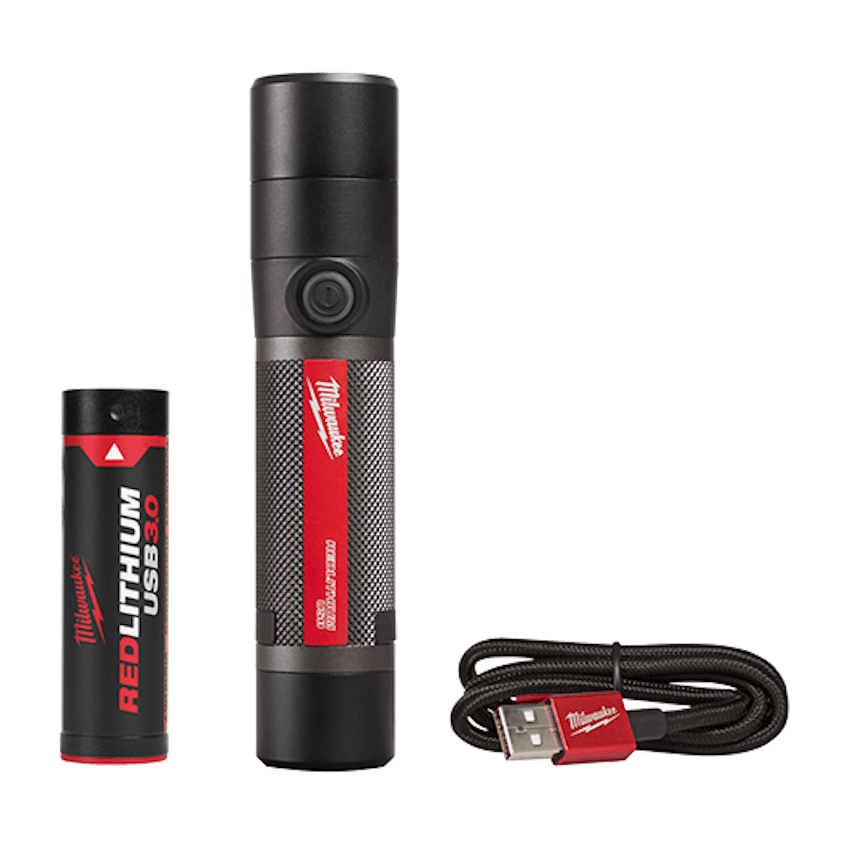 USB Rechargeable 800L Compact Flashlight, No. 2160-21 | Fleet Maintenance
