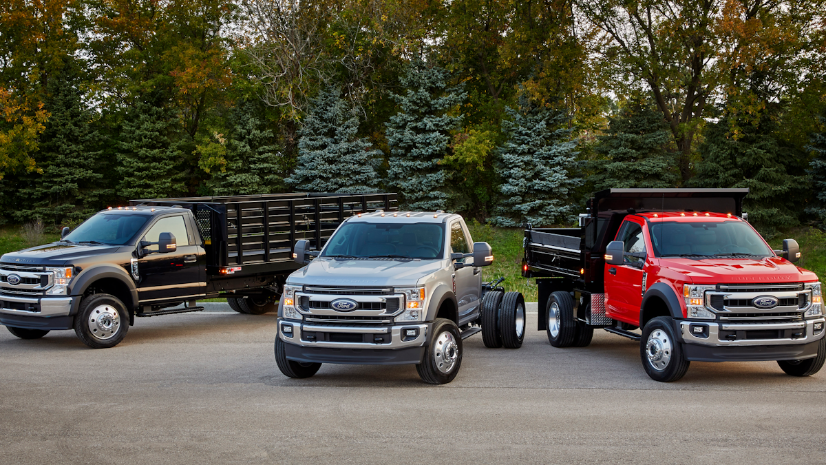 Ford F 600 Delivers Class 6 Capability In A Class 5 Package Fleet Maintenance