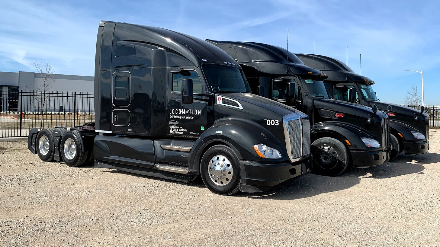 New Locomation Test Trucks