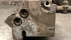 Air dryer corrosion Air dryer corrosion