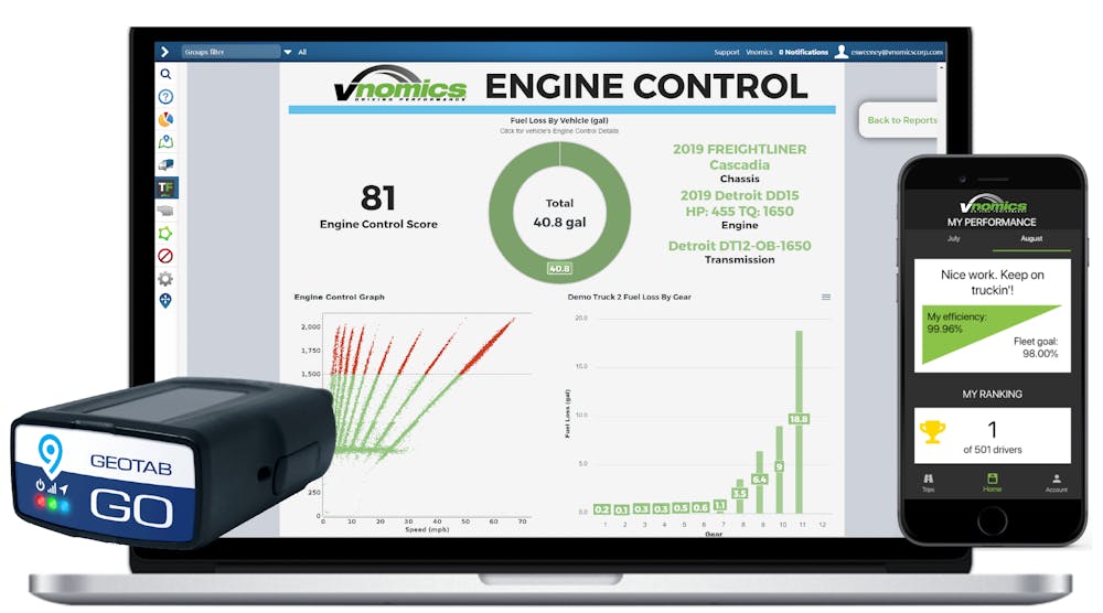 Geotab And Vnomics Announce Launch Of True Fuel 010