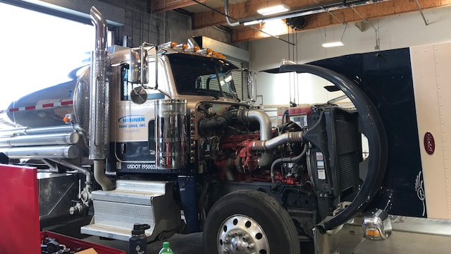 Until recently, the fleet was maintained and repaired by four company technicians in a single bay shop and with a service truck.