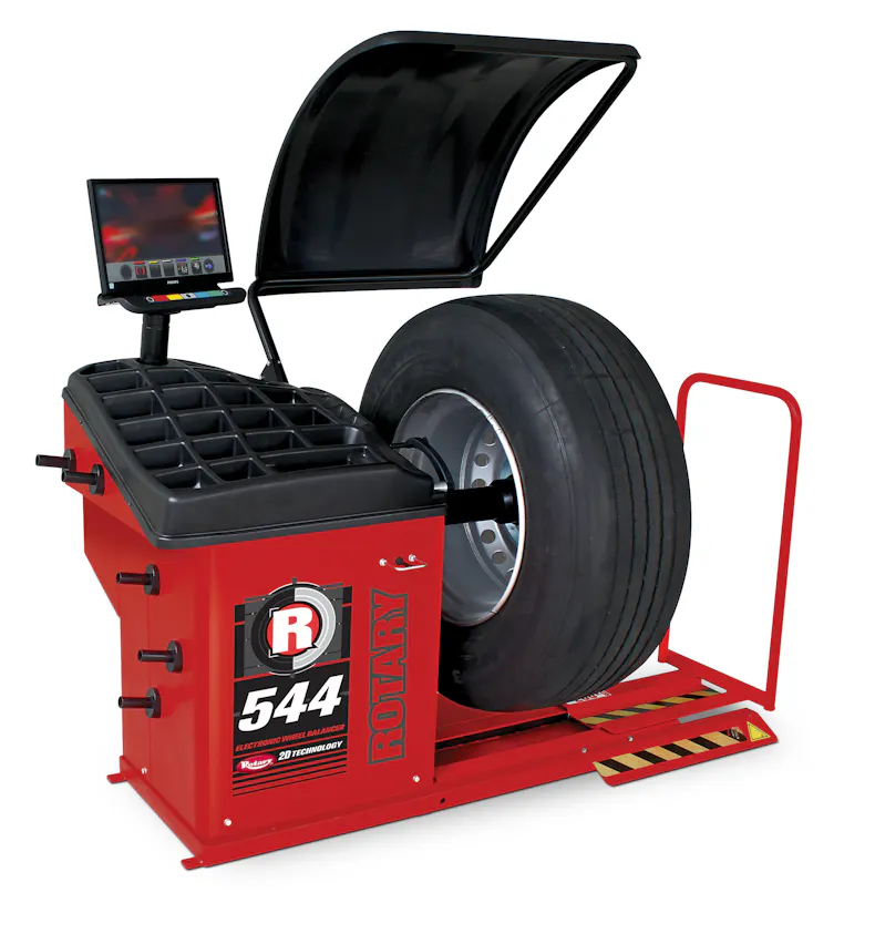 R544 Pro Truck 2D Wheel Balancer | Fleet Maintenance