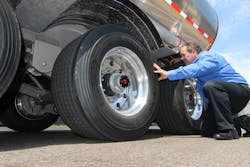 Tire inflation is a key aspect that affects both tread wear and suspension performance. Over- and underinflation can accelerate tread wear, as well as component wear on the suspension – particularly suspension bushings. Tire inflation is a key aspect that affects both tread wear and suspension performance. Over- and underinflation can accelerate tread wear, as well as component wear on the suspension – particularly suspension bushings.