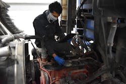 At all Vision service facilities, vehicle check-ins are now completed by a service advisor using Noregon JPRO commercial vehicle diagnostic tools, which automatically open a service event case in ASIST. At all Vision service facilities, vehicle check-ins are now completed by a service advisor using Noregon JPRO commercial vehicle diagnostic tools, which automatically open a service event case in ASIST.