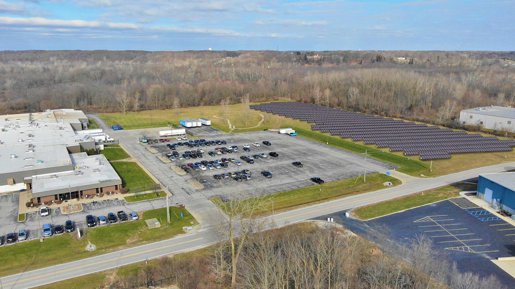 Bendix Huntington Solar Array