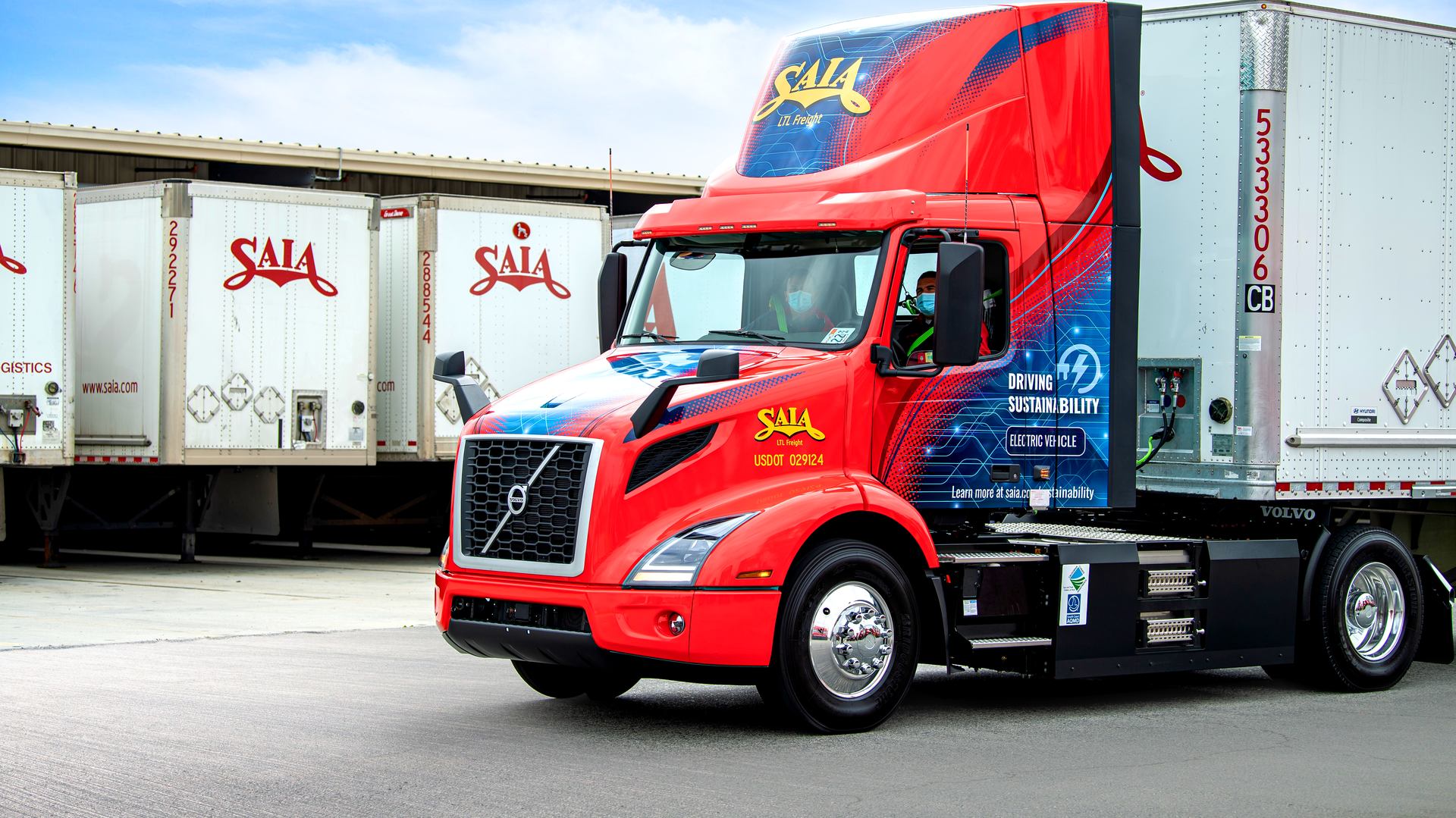 Volvo Trucks Saia Vnr Electric 6081e255238a2