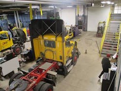 Data from vehicles is fed into the company’s TMT Fleet Maintenance management system. Data from vehicles is fed into the company’s TMT Fleet Maintenance management system.