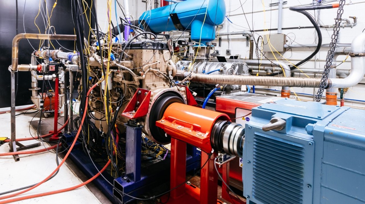 Clear Flame Intake Side