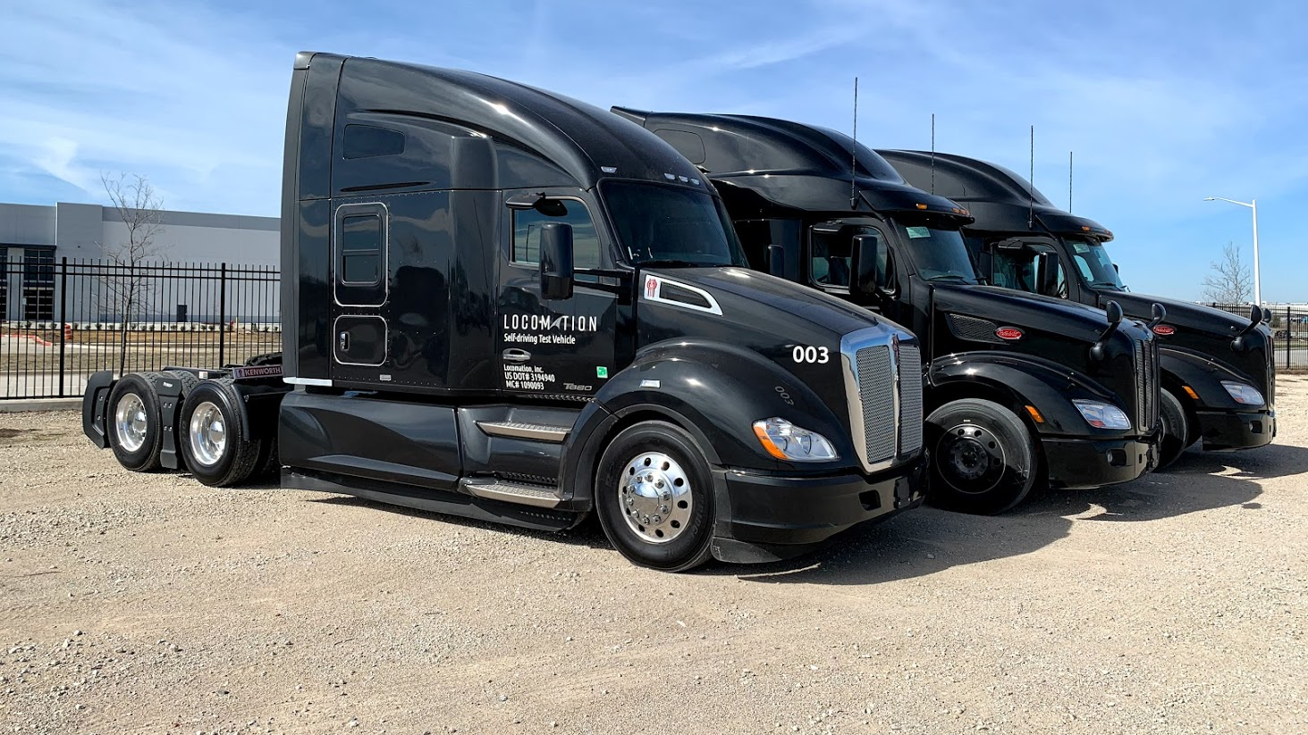 New Locomation Test Trucks