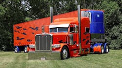 2016 Peterbilt 389 of Brian Dreher who won Best of Show at the virtual contest held in 2020. 2016 Peterbilt 389 of Brian Dreher who won Best of Show at the virtual contest held in 2020.