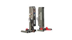 Gray Mobile Column Lift