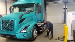 While electric trucks and vans will have more in common with diesel- and gasoline-powered vehicles, they will have some new, and unique, service requirements that will dictate changes in shop layouts and standard equipment. While electric trucks and vans will have more in common with diesel- and gasoline-powered vehicles, they will have some new, and unique, service requirements that will dictate changes in shop layouts and standard equipment.