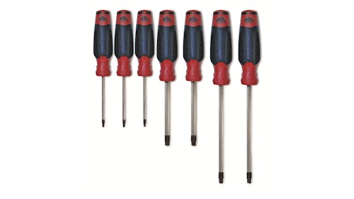 7 pc Mac Grip Tamper Resistant Torx Screwdriver Set No. SDL7TPR