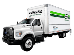 The electric F-650 truck will start out as a typical ICE version at Ford’s Ohio Assembly Plant, and receive an electric conversion in Livonia, Michigan, by Roush CleanTech, with Proterra supplying the battery system. After an upfitter installs the box, customers will receive the truck. Penske Truck Leasing is currently validating two electric F-650 prototypes and will become the first to receive the production model in Q2 of 2023. The electric F-650 truck will start out as a typical ICE version at Ford’s Ohio Assembly Plant, and receive an electric conversion in Livonia, Michigan, by Roush CleanTech, with Proterra supplying the battery system. After an upfitter installs the box, customers will receive the truck. Penske Truck Leasing is currently validating two electric F-650 prototypes and will become the first to receive the production model in Q2 of 2023.