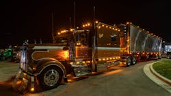 Best Lights Winner goes to Danny Kimball of Burlington, Wisconsin with his 2007 Kenworth W900. Best Lights Winner goes to Danny Kimball of Burlington, Wisconsin with his 2007 Kenworth W900.