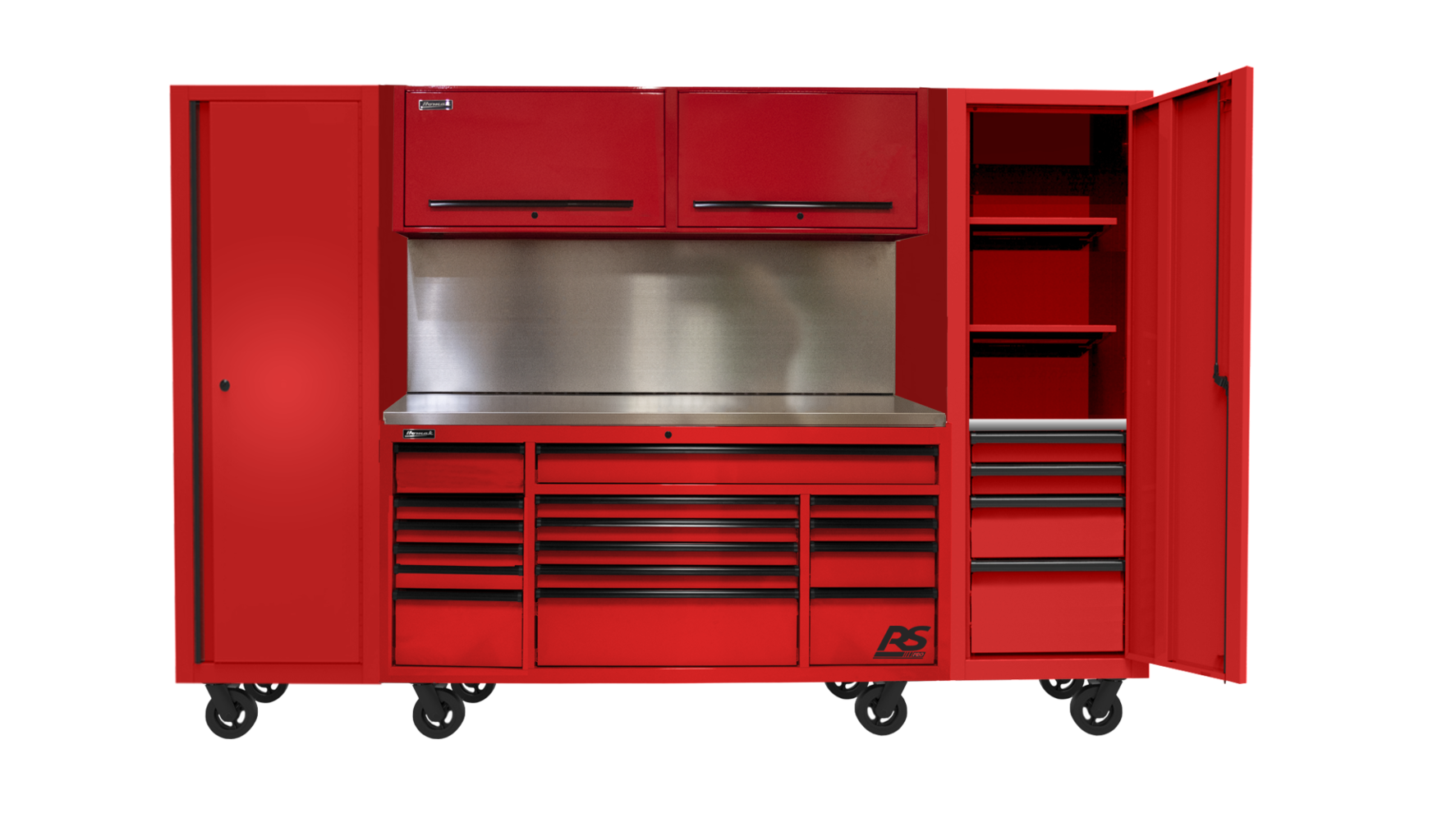 Cts Tall Cabinet Combo Casters