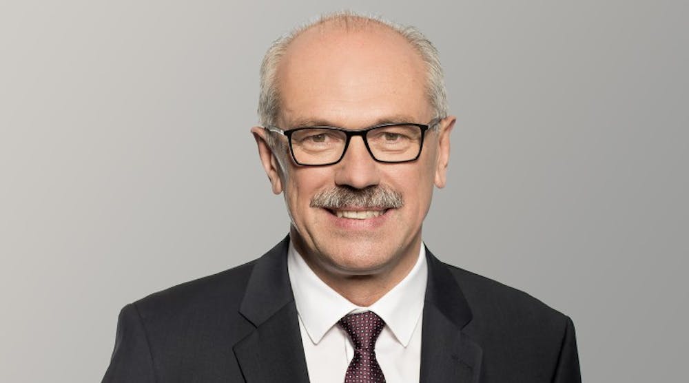 Wilhelm Rehm, the new head of ZF&apos;s combined Commercial Vehicle Solutions Division.