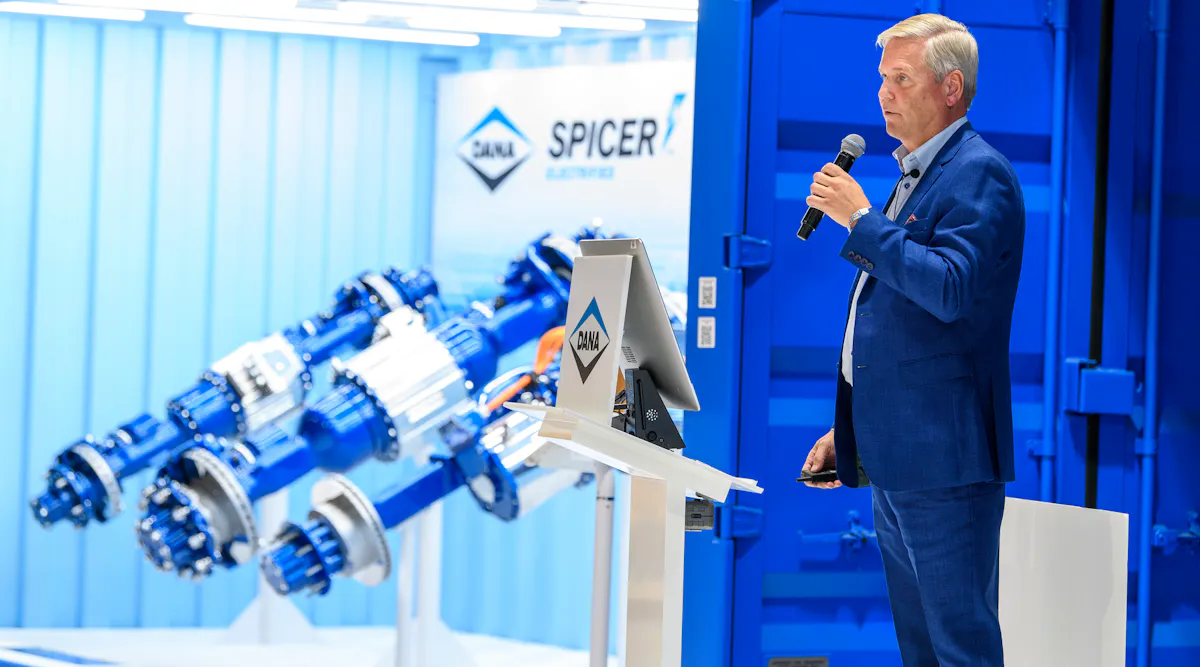 Dana to begin e-axle production for MT50e last-mile vehicle | Fleet ...