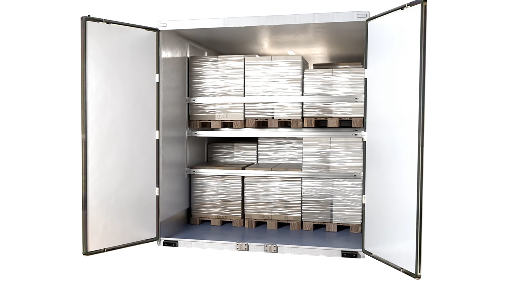 Doleco Layer Lok Double Deck System Reefer Trailer 61423ad4cc4f2 61489bfe3b042