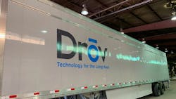 Drōv Technologies is integrating 'smart' components and sensors into the commercial trailer through it’s AirBoxOne platform. Drōv Technologies is integrating 'smart' components and sensors into the commercial trailer through it’s AirBoxOne platform.
