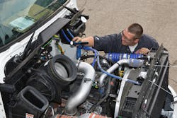 PacLease used route and geographical data to identify and mitigate low coolant fault codes that were forcing trucks to derate and pull over. PacLease used route and geographical data to identify and mitigate low coolant fault codes that were forcing trucks to derate and pull over.