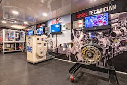 Be Pro Be Proud, an Arkansas-based workforce non-profit, hauls around a hands-on trailer that introduces the industrial trades to students. Be Pro Be Proud, an Arkansas-based workforce non-profit, hauls around a hands-on trailer that introduces the industrial trades to students.