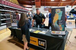 Transportation industry stakeholders set up booths at MSU-Northern career fairs to reach potential new hires, and to grow overall awareness of the maintenance technician trade. Transportation industry stakeholders set up booths at MSU-Northern career fairs to reach potential new hires, and to grow overall awareness of the maintenance technician trade.