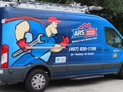 By using VQ Efficiency, ARS’ 3,500 vans have eliminated an estimated 6.9 million lbs. of CO2 emissions per year. By using VQ Efficiency, ARS’ 3,500 vans have eliminated an estimated 6.9 million lbs. of CO2 emissions per year.