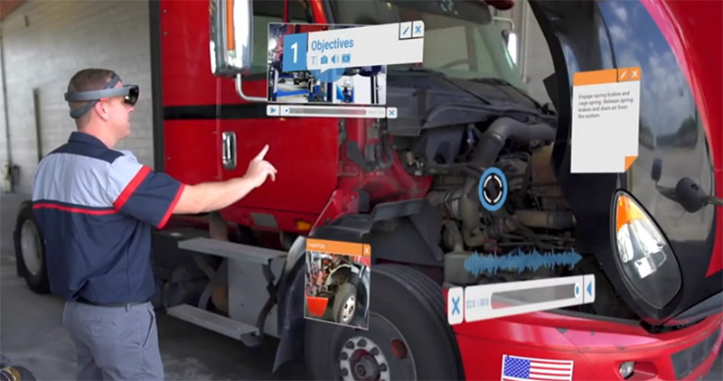 XRMENTOR software from Design Interactive running on a HoloLens 2 can provide a more immersive user experience for technicians. XRMENTOR software from Design Interactive running on a HoloLens 2 can provide a more immersive user experience for technicians.