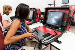 The VRTEX Engage provides new welders a chance to learn proper technique in a safer setting. The VRTEX Engage provides new welders a chance to learn proper technique in a safer setting.