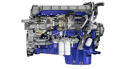 Volvo Trucks Next Generation Turbo Compound Engine Front View 616430b891163