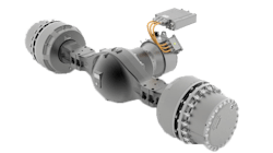 The Spicer Electrified eS20D e-Axle is a solution based on proven Spicer axles (e.g. 144, 20D) coupled with TM4 electric motor technology. The Spicer Electrified eS20D e-Axle is a solution based on proven Spicer axles (e.g. 144, 20D) coupled with TM4 electric motor technology.