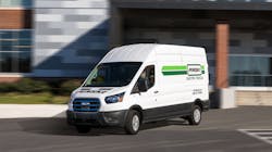 Penske plans to evaluate and validate E-Transit van capabilities, driving experience and charging strategy for specific applications, including rentals to small- and medium-sized commercial businesses. Penske plans to evaluate and validate E-Transit van capabilities, driving experience and charging strategy for specific applications, including rentals to small- and medium-sized commercial businesses.