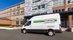 Penske plans to evaluate and validate E-Transit van capabilities, driving experience and charging strategy for specific applications, including rentals to small- and medium-sized commercial businesses.