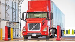 Hunter Engineering Quick Tread Heavy-Duty's camera system take images every time a vehicle—ranging from large pickups to Class 8 tractor-trailers—passes through; images can even reveal DOT violations, such as missing mudflaps, which helps to keep citations down and promote uptime. In the ground, lasers read tire tread depth, and multiple angles capture the inboard side as well to provide wide inspection coverage. Quick Tread Heavy-Duty can read single tires at the front of the vehicle, as well as duals or super singles. Robust elemental protection allows the equipment to operate through exposure to dust, dirt, rain, and more. Hunter Engineering Quick Tread Heavy-Duty's camera system take images every time a vehicle—ranging from large pickups to Class 8 tractor-trailers—passes through; images can even reveal DOT violations, such as missing mudflaps, which helps to keep citations down and promote uptime. In the ground, lasers read tire tread depth, and multiple angles capture the inboard side as well to provide wide inspection coverage. Quick Tread Heavy-Duty can read single tires at the front of the vehicle, as well as duals or super singles. Robust elemental protection allows the equipment to operate through exposure to dust, dirt, rain, and more.