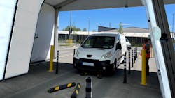 UVeye’s Artemis tire inspection system features multiple layers of inspection technologies (e.g. AI, machine learning, computer visioning) to help deliver actionable insights for any damage or issue detected on a vehicle’s tires. UVeye’s Artemis tire inspection system features multiple layers of inspection technologies (e.g. AI, machine learning, computer visioning) to help deliver actionable insights for any damage or issue detected on a vehicle’s tires.