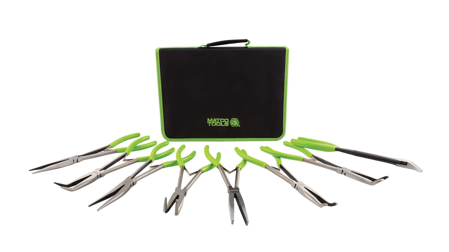 8pc Long Reach Pliers Set, No. LRP8SET Fleet Maintenance