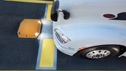 The WheelRight drive over solution, developed in the U.K., captures vehicle I.D. and weight, along with sidewall damage, tire tread, temperature, and pressure data in six seconds, flagging any issues. The WheelRight drive over solution, developed in the U.K., captures vehicle I.D. and weight, along with sidewall damage, tire tread, temperature, and pressure data in six seconds, flagging any issues.