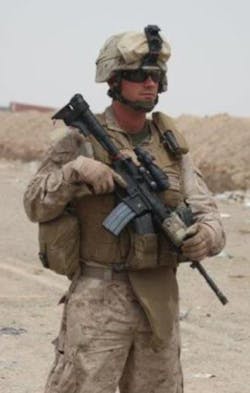 Devon McNamara, Transflo regional sales manager, has been in the U.S. Marine Corps Reserve since 2008.