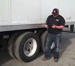 A Peterson PULSE mobile device helps drivers complete pre-trip walk-around inspections A Peterson PULSE mobile device helps drivers complete pre-trip walk-around inspections