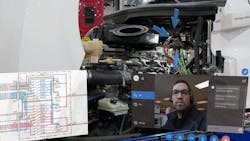 A substantial benefit to the HoloLens system is the ability for the call center representative to bring in a subject matter expert when needed. The ability to have multiple people with “eyes” on the issue and particular expertise addressing the matter leads to clearer communication and expedited processes. A substantial benefit to the HoloLens system is the ability for the call center representative to bring in a subject matter expert when needed. The ability to have multiple people with “eyes” on the issue and particular expertise addressing the matter leads to clearer communication and expedited processes.