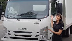 Andrea Ramos, Rush Truck Centers—Charlotte, winner of the Isuzu Truck Sales Division. Andrea Ramos, Rush Truck Centers—Charlotte, winner of the Isuzu Truck Sales Division.