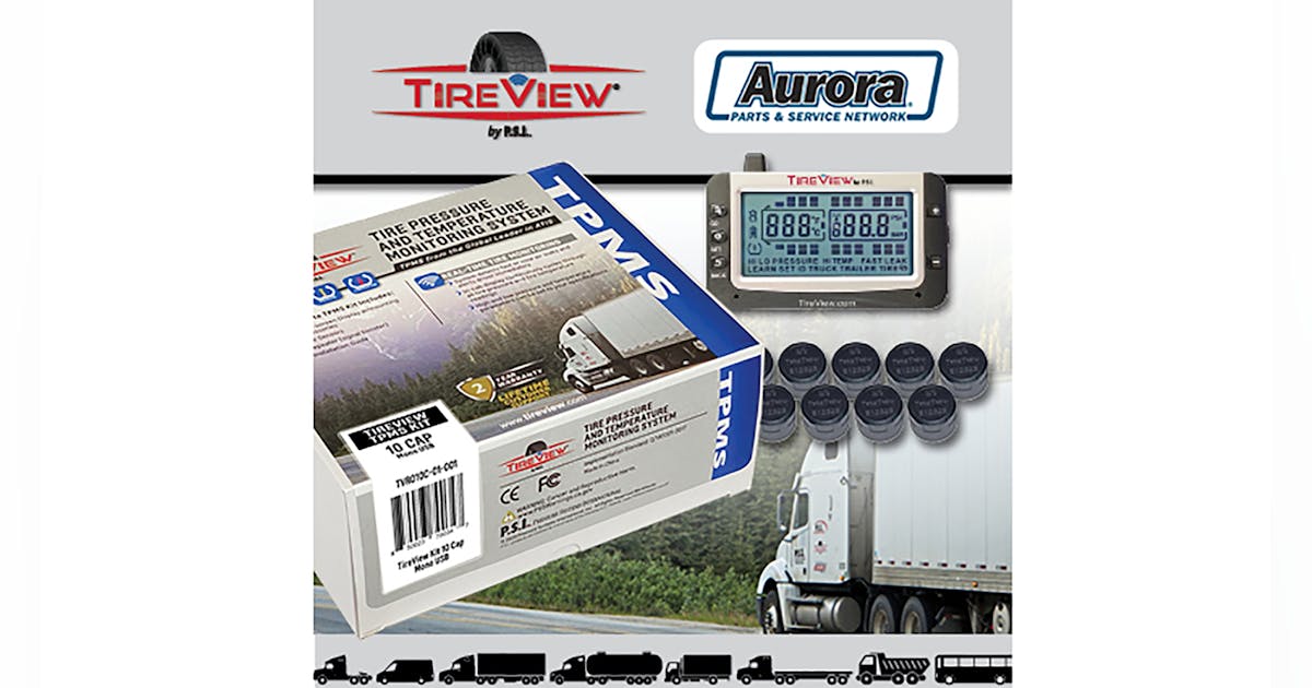 TireView TPMS kits available through Aurora Parts and Service Dealer ...