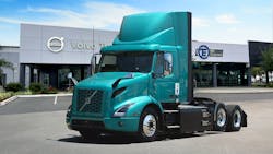 A Volvo VNR Electric outside of TEC Equipment La Mirada which recently became the dealership’s second Volvo Trucks EV Certified Dealer location. A Volvo VNR Electric outside of TEC Equipment La Mirada which recently became the dealership’s second Volvo Trucks EV Certified Dealer location.